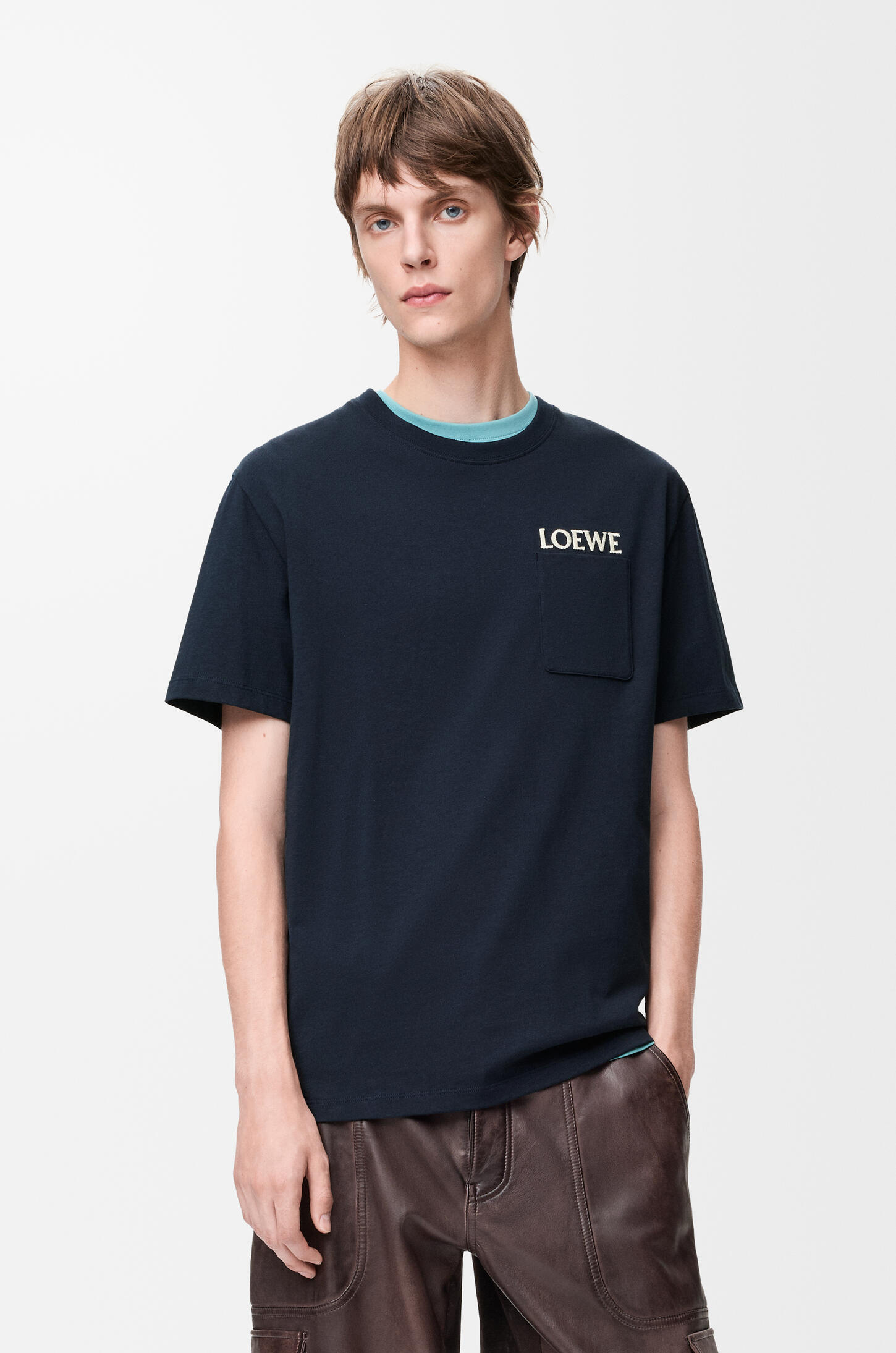 リラックスフィット Tシャツ（コットン）
