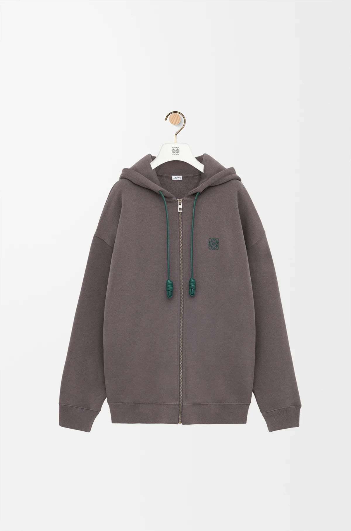 ジップアップ フーディー（コットン）