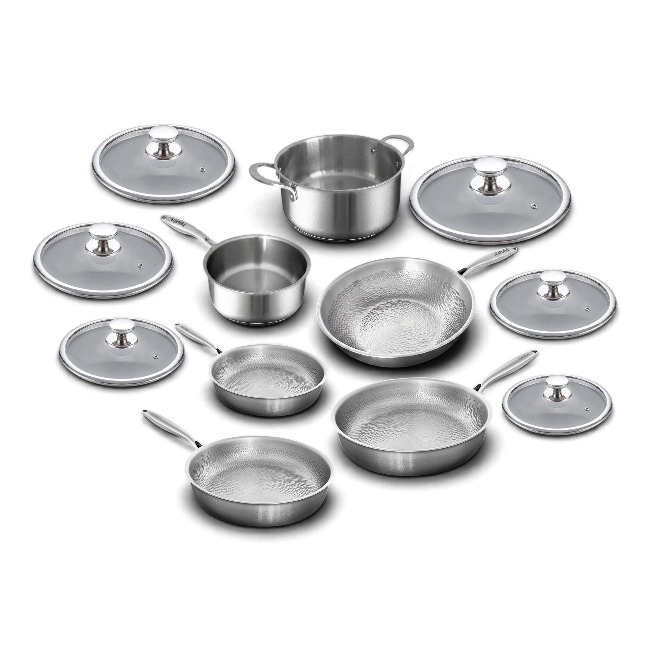 Magically Mailed Titanium 12-Piece Cookware System