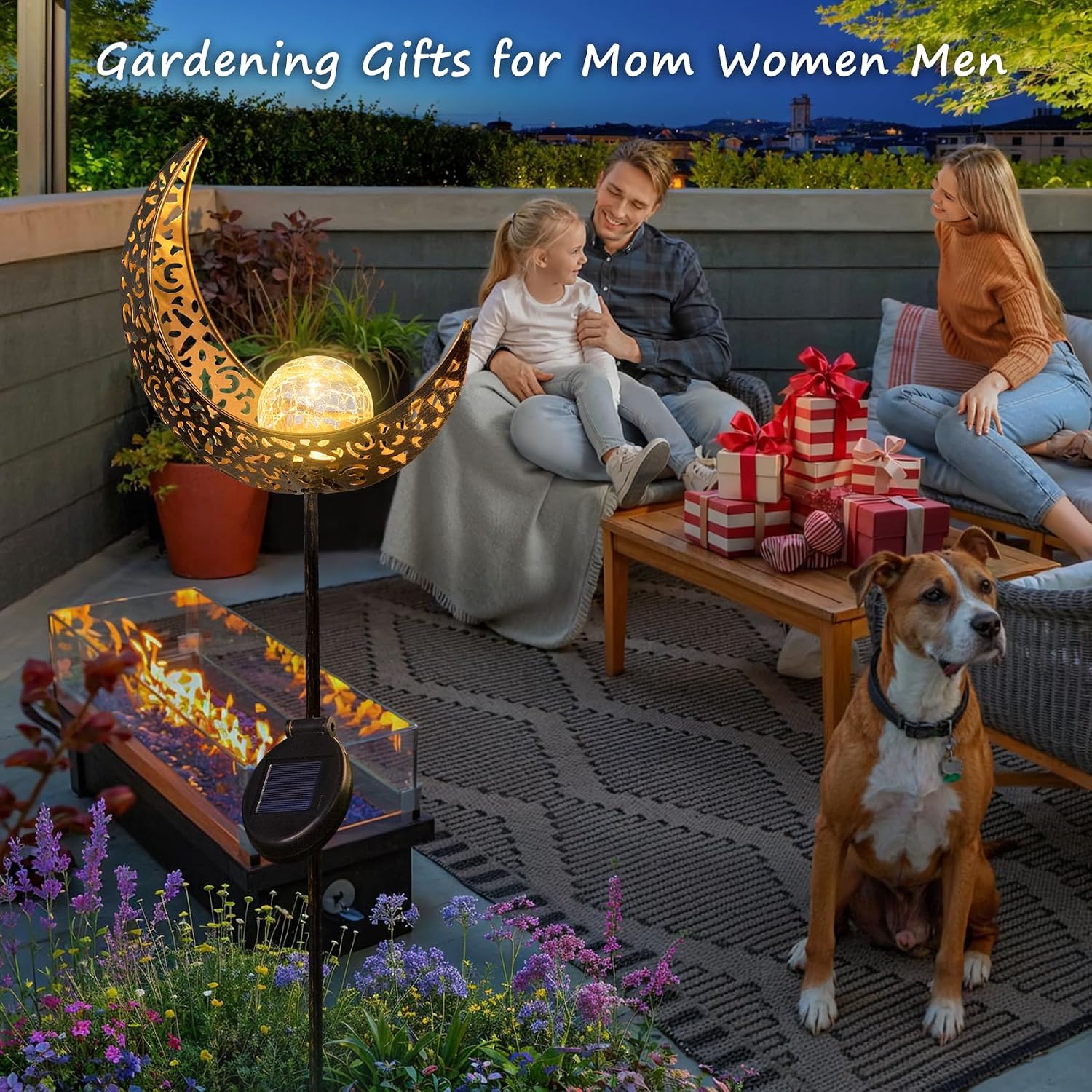 Solar Garden Lights – Transform Your Garden, Patio & Backyard with Warm Glow