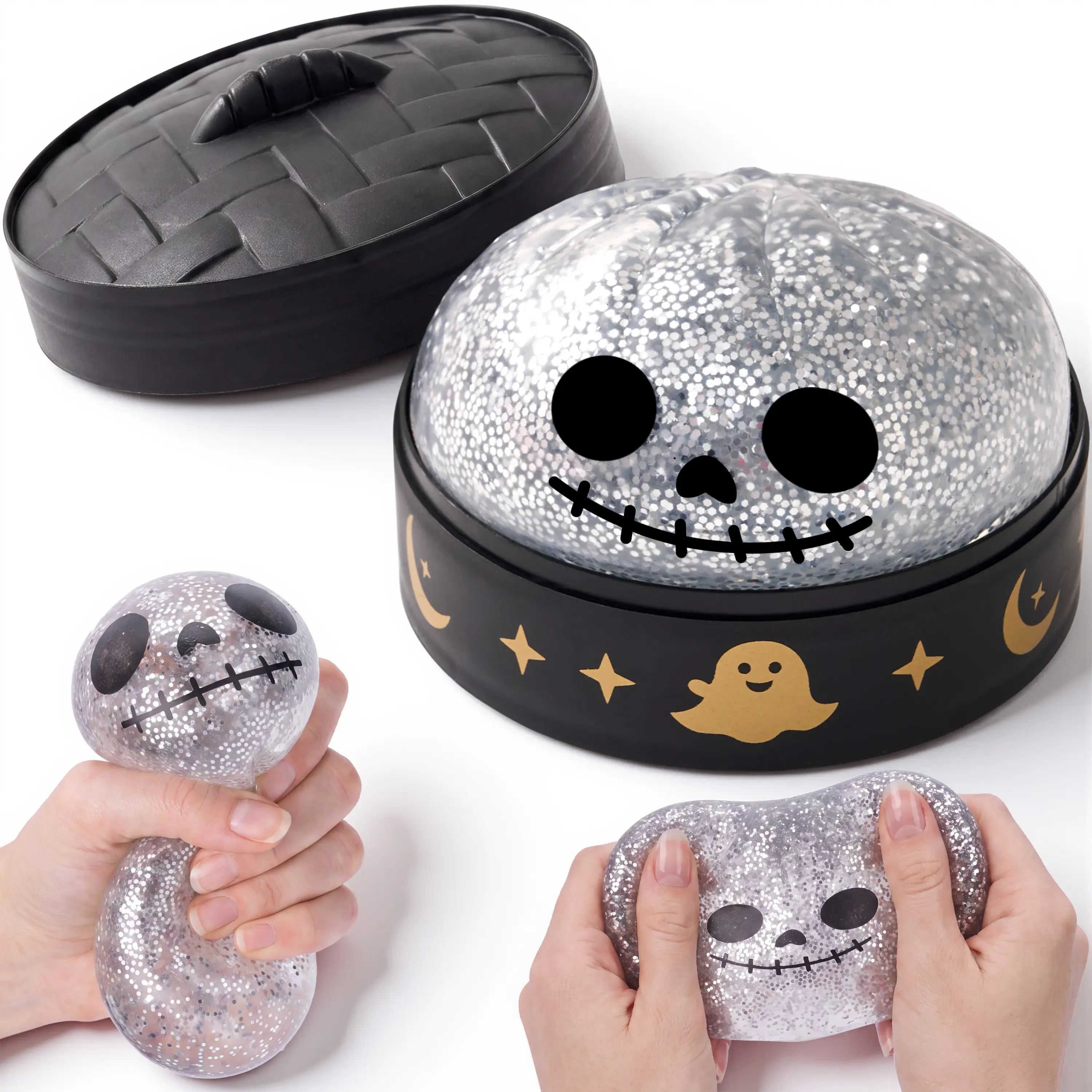 Halloween Slow-Rebound Squishy Toys – Pumpkin & Devil Designs