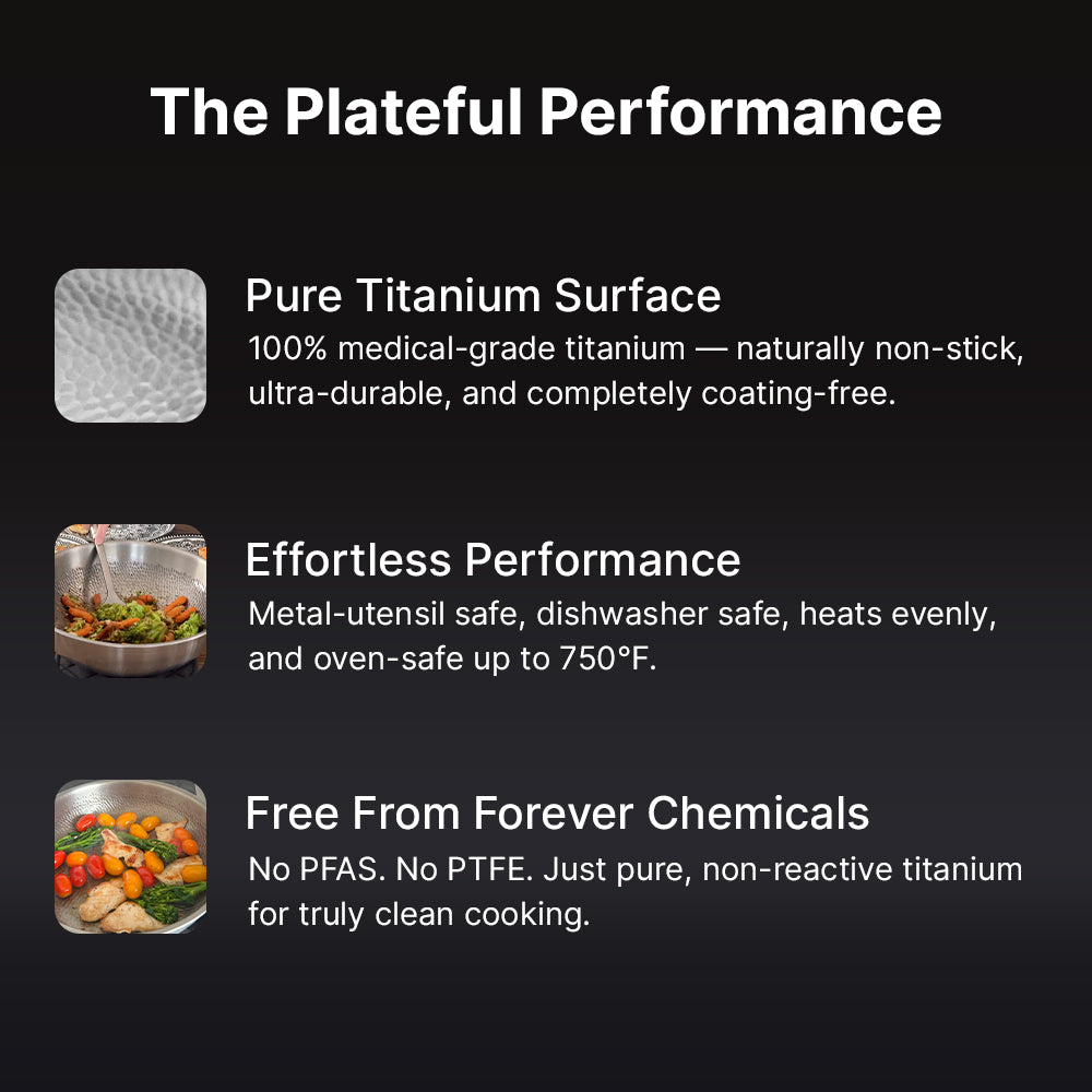 Magically Mailed Titanium 12-Piece Cookware System