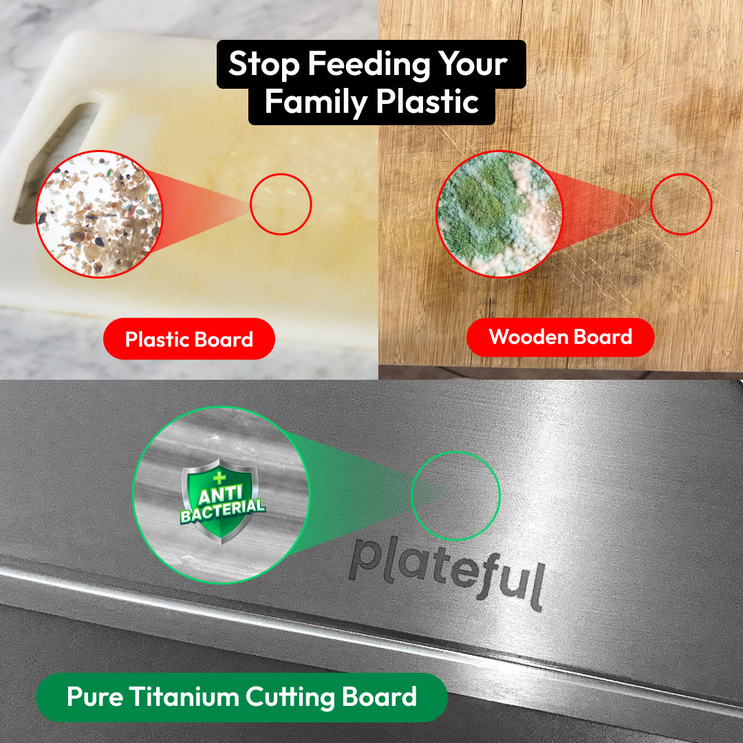 Magically Mailed Titanium Pro Cutting Board