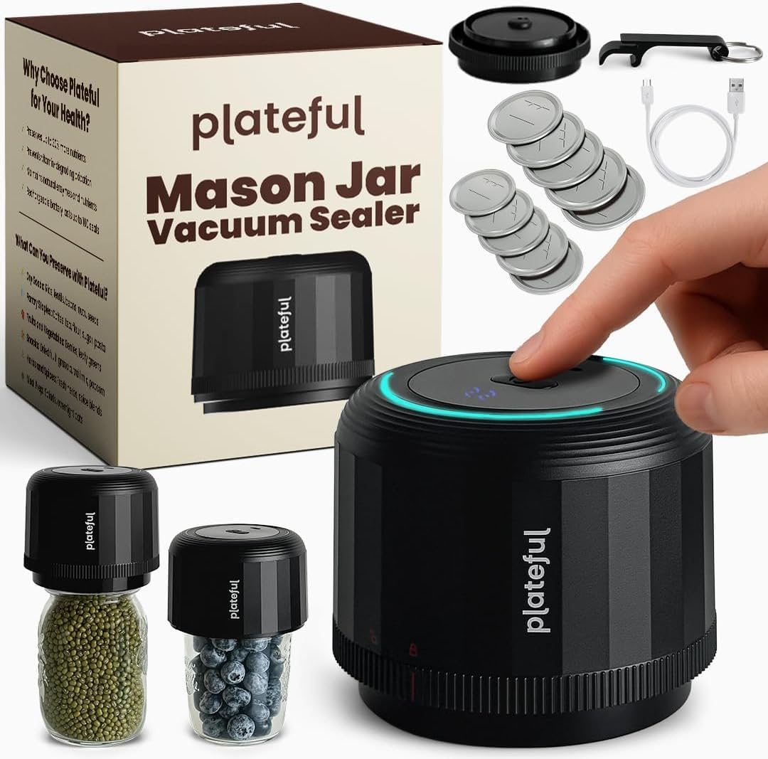 Magically Mailed Mason Jar Vacuum Sealer