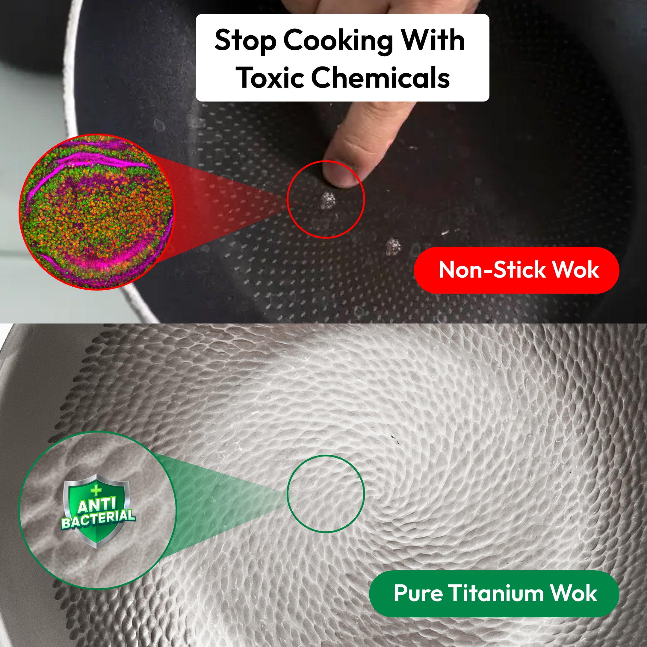 Magically Mailed Titanium Pro Wok