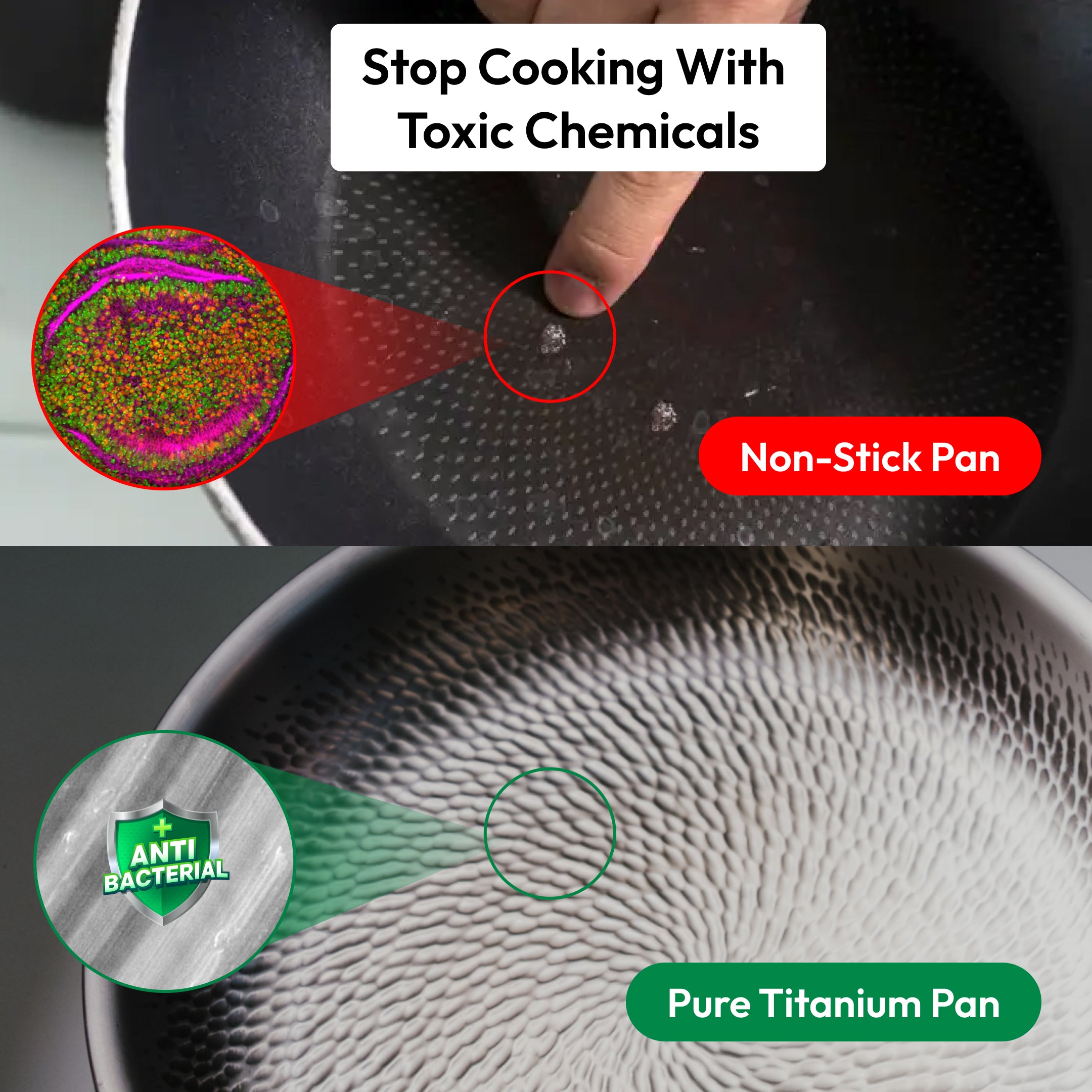 Magically Mailed Titanium Pro Pan