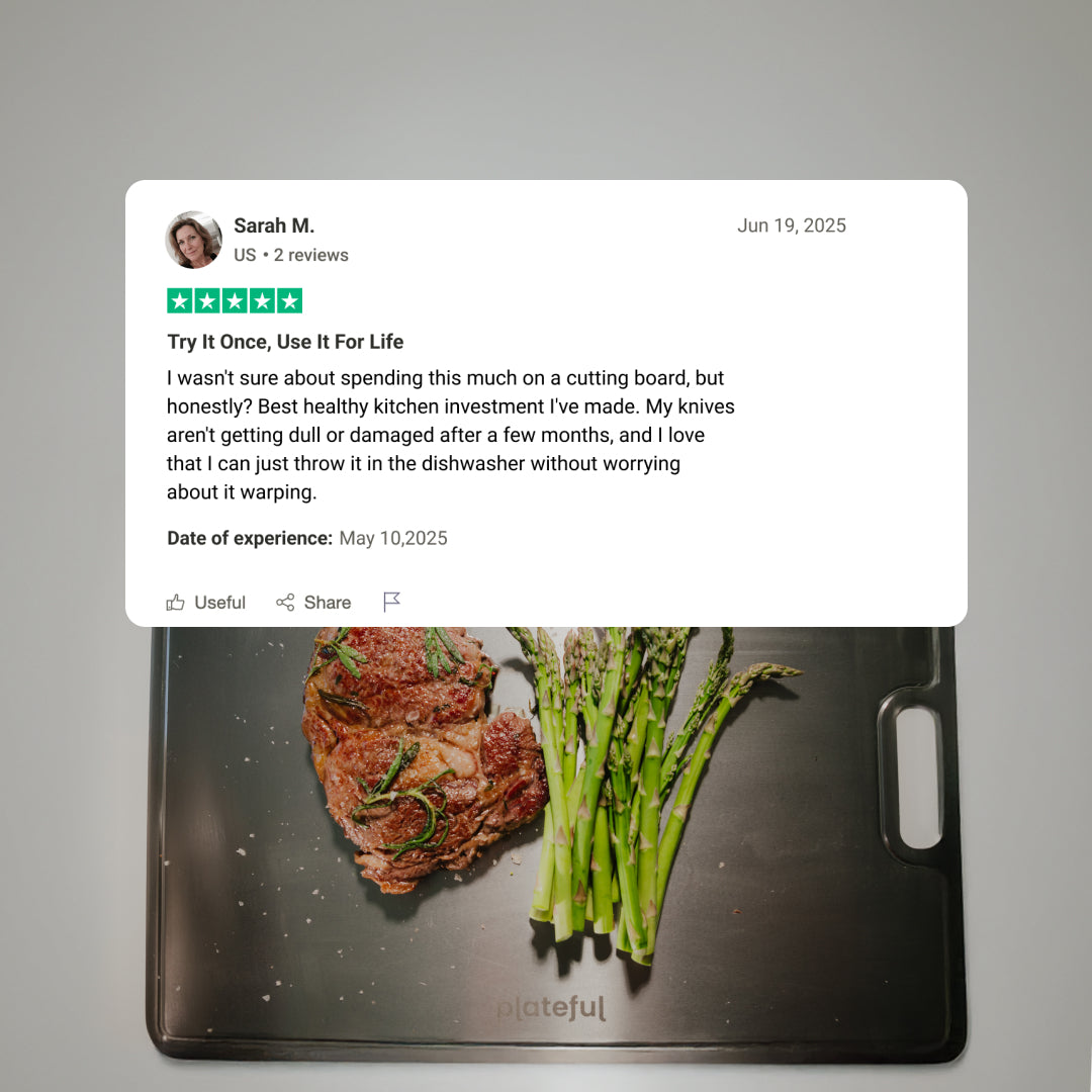 Magically Mailed Titanium Pro Cutting Board