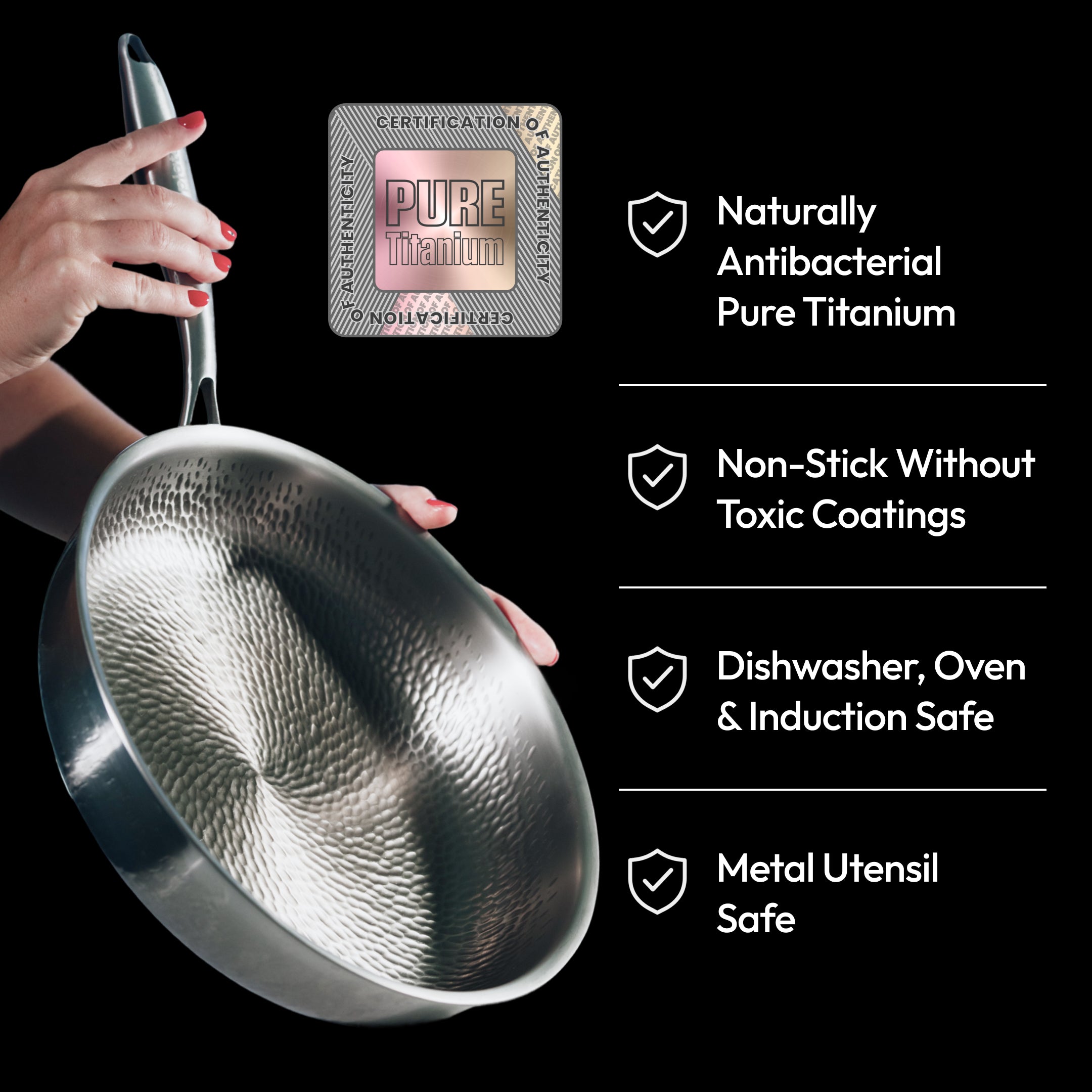 Magically Mailed Titanium Pro Pan