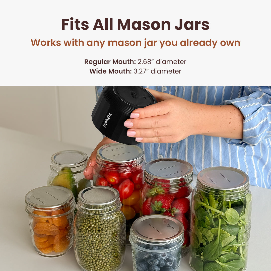 Magically Mailed Mason Jar Vacuum Sealer