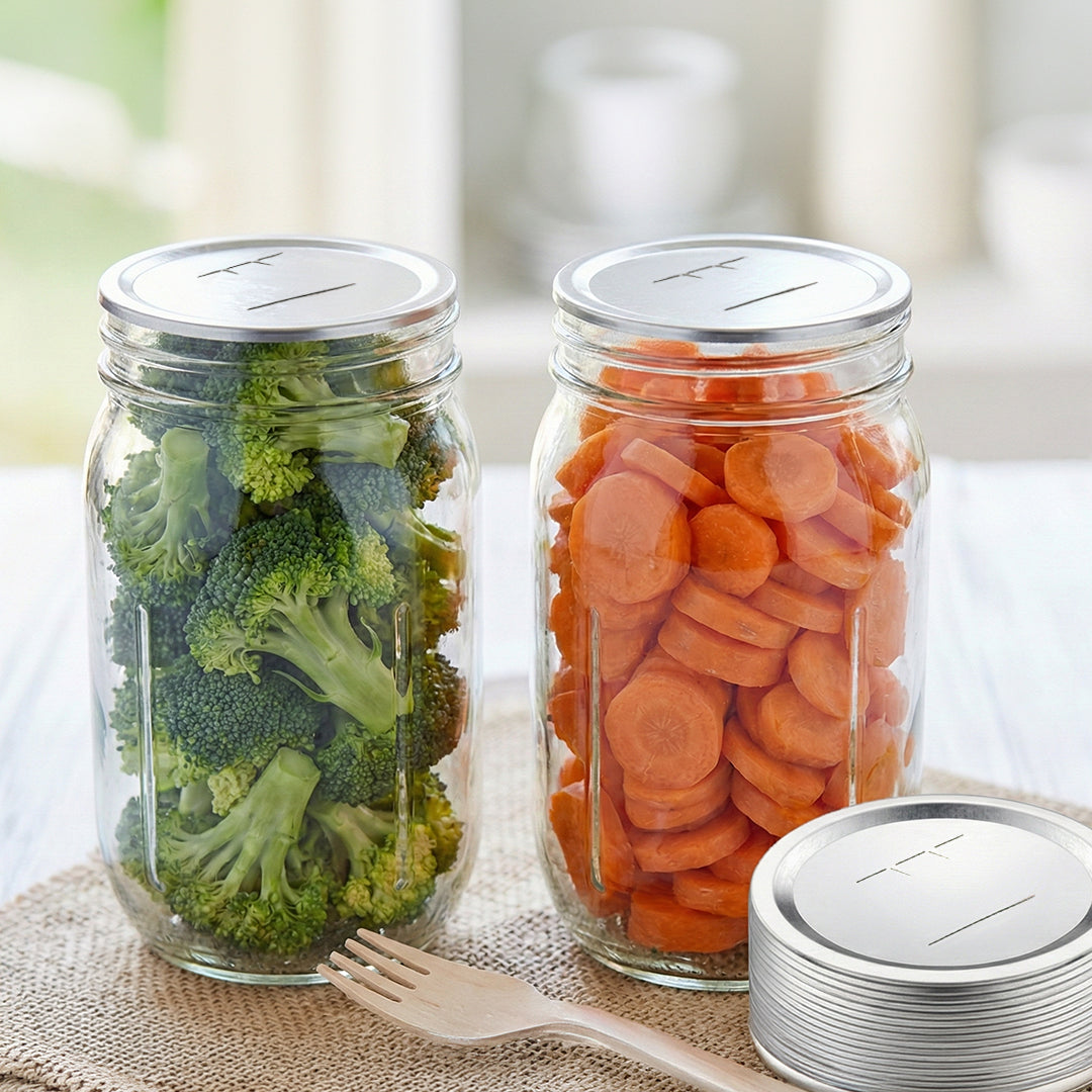 Magically Mailed Vacuum Sealer Lids (12-Pack)