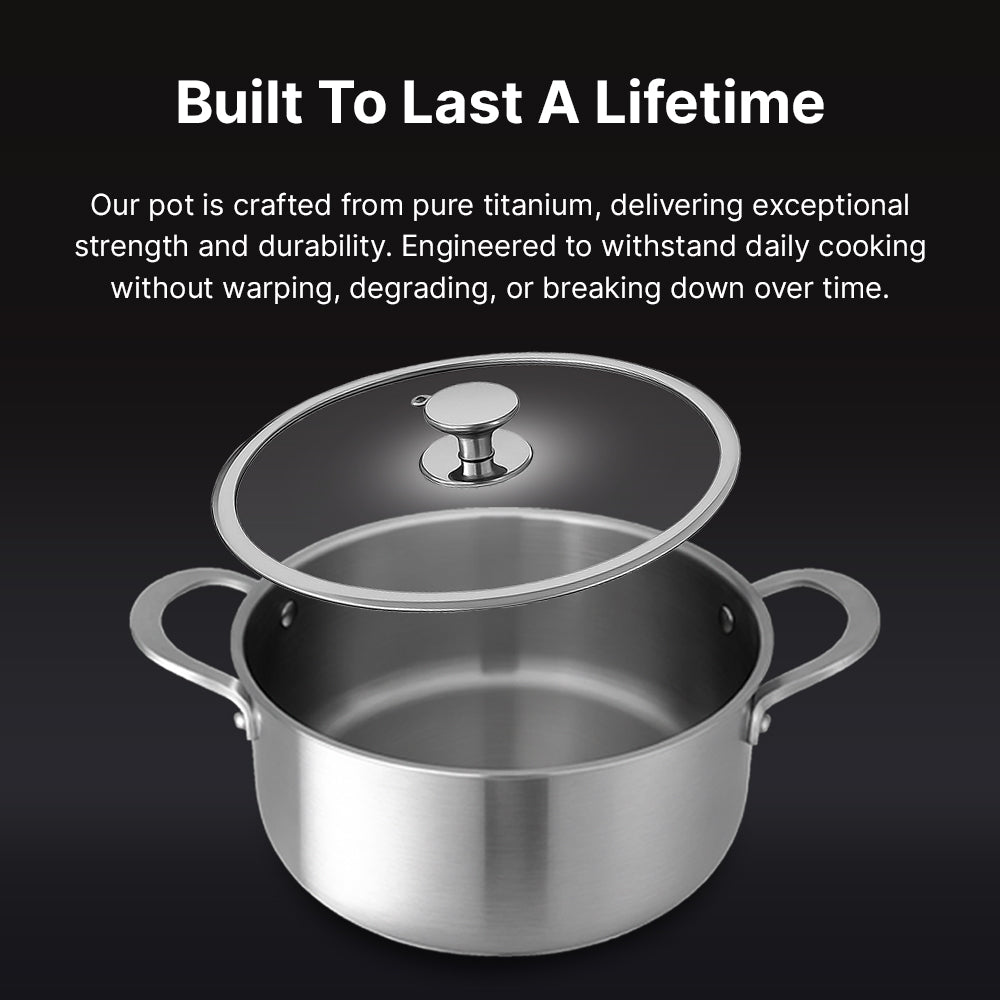 Magically Mailed Titanium Pro Pot