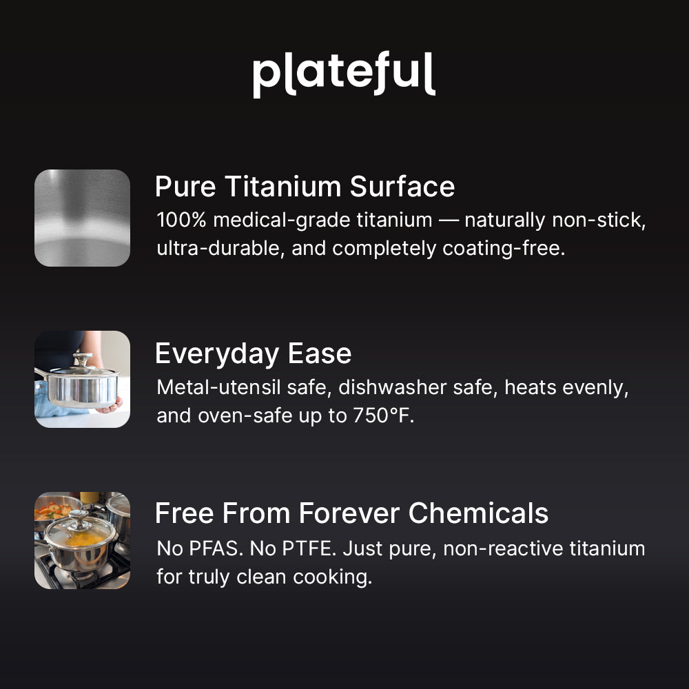 Magically Mailed Titanium Pro Saucepan