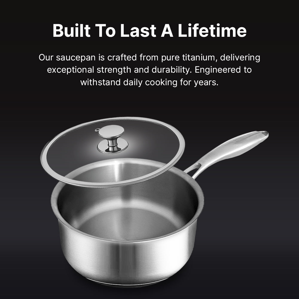 Magically Mailed Titanium Pro Saucepan