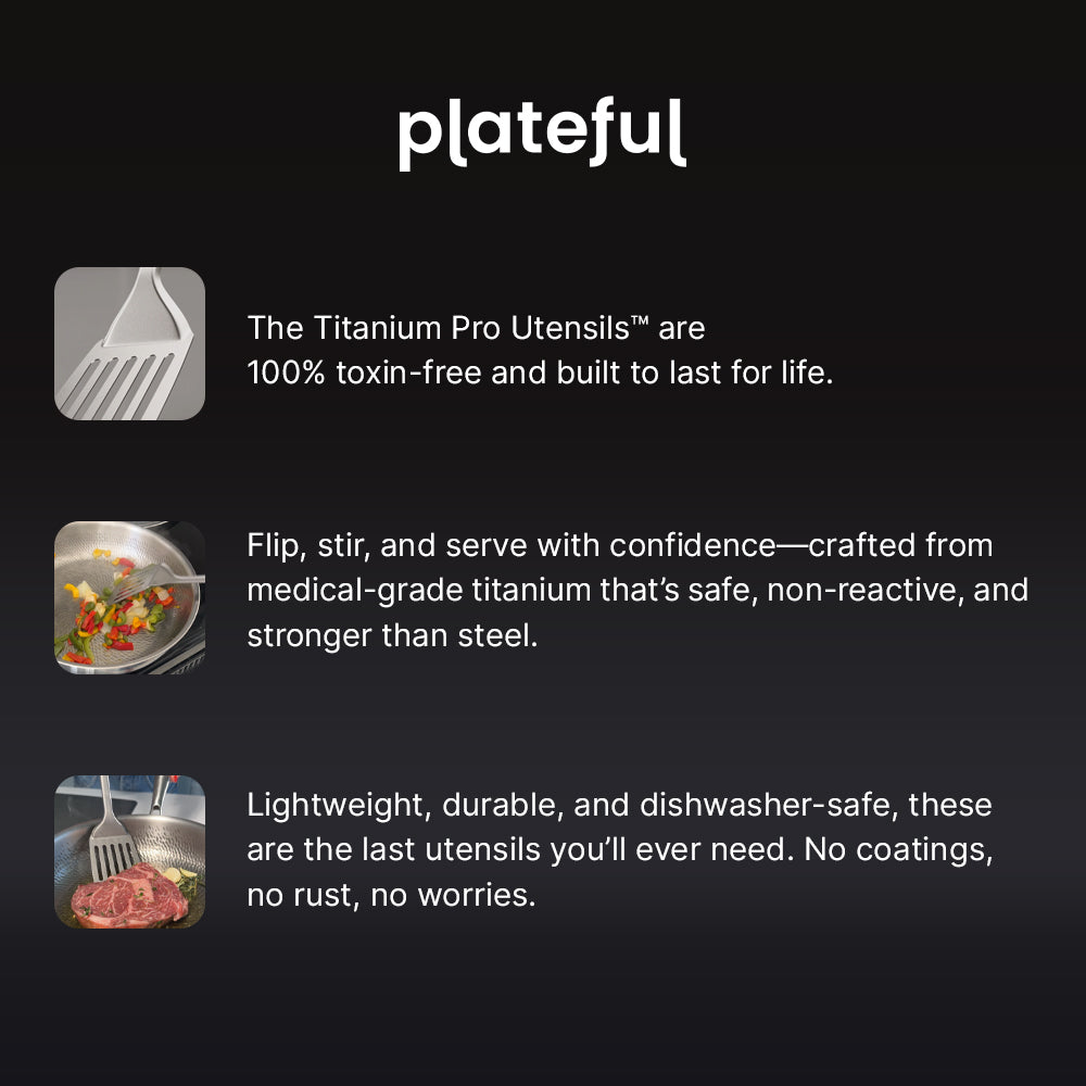 Magically Mailed Titanium Pro Utensils