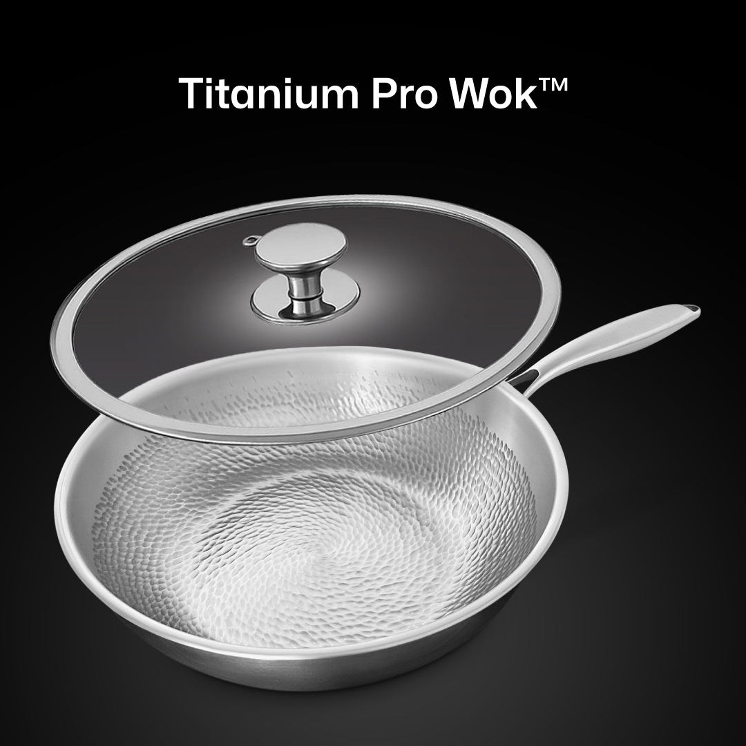 Magically Mailed Titanium 12-Piece Cookware System