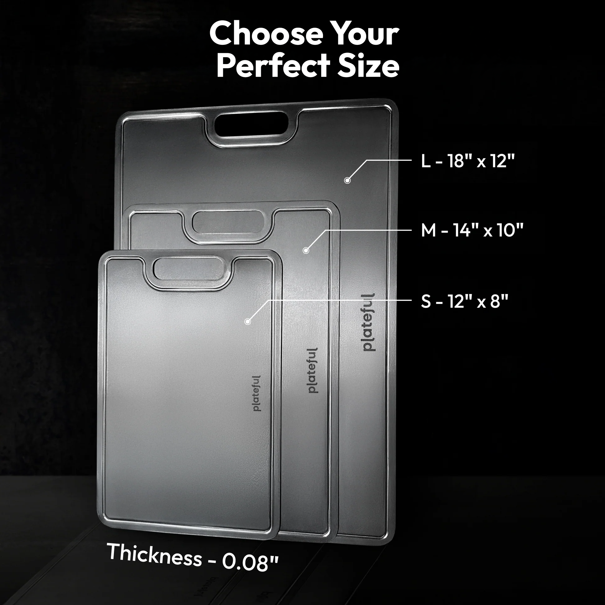 Magically Mailed Titanium Pro Cutting Board
