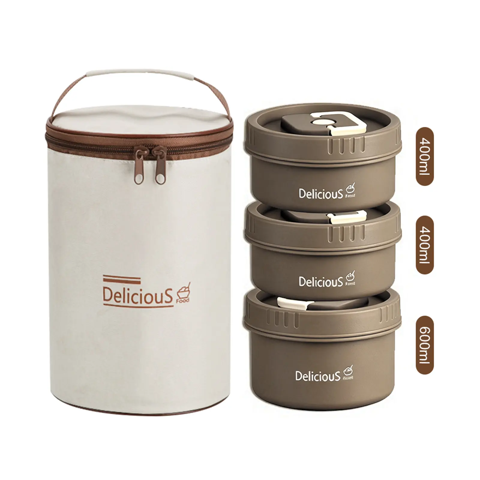 lunch box function Premium 304 Stainless Steel Lunch Container – Durable Multi-Layer Bento Box for School, Work, Picnics, Camping, Travel & Daily Meal Prep Beige Sturdy lunch box heated lunch box