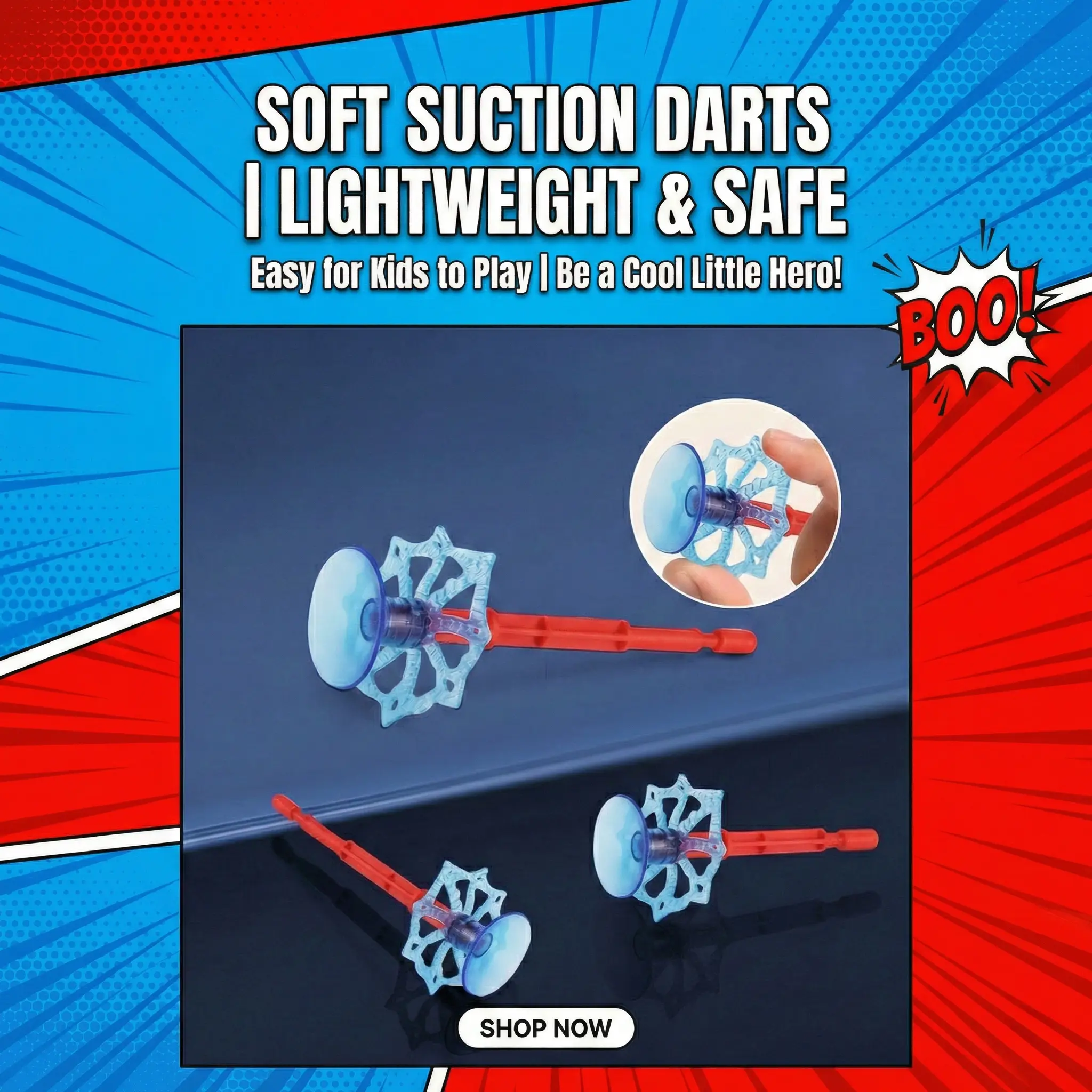 All You Need Spider Silk Superhero Wrist Launcher String Shooter Toy Set - Polyester Wearable Glove, Suction Cup Darts, Unisex Kids Outdoor Play Item for Ages 4+, Boy Gifts, Outdoor Kids Stuff