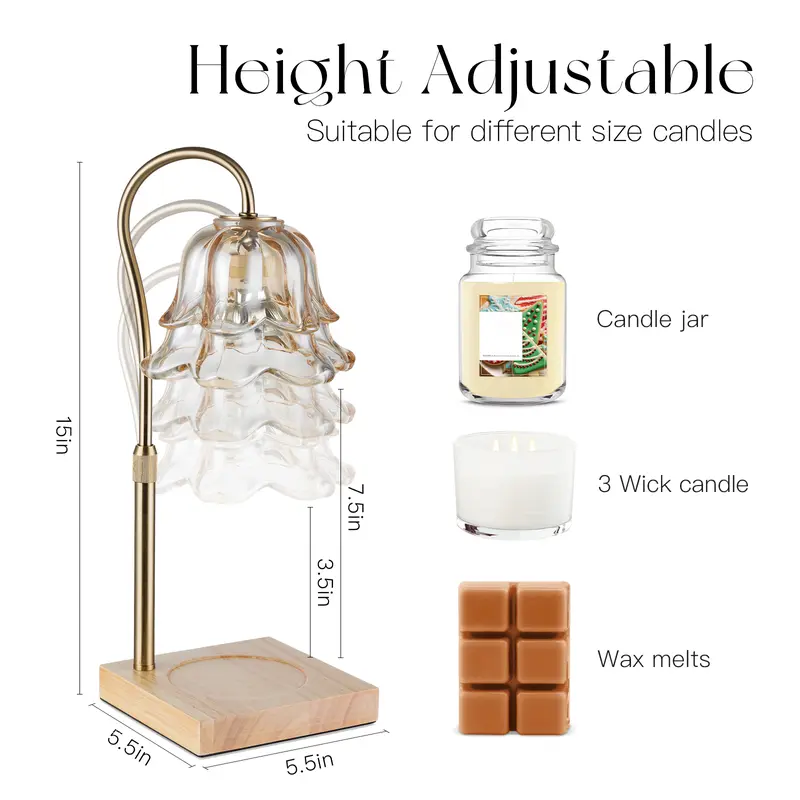 The Lily Heirloom Candle Warmer Lamp