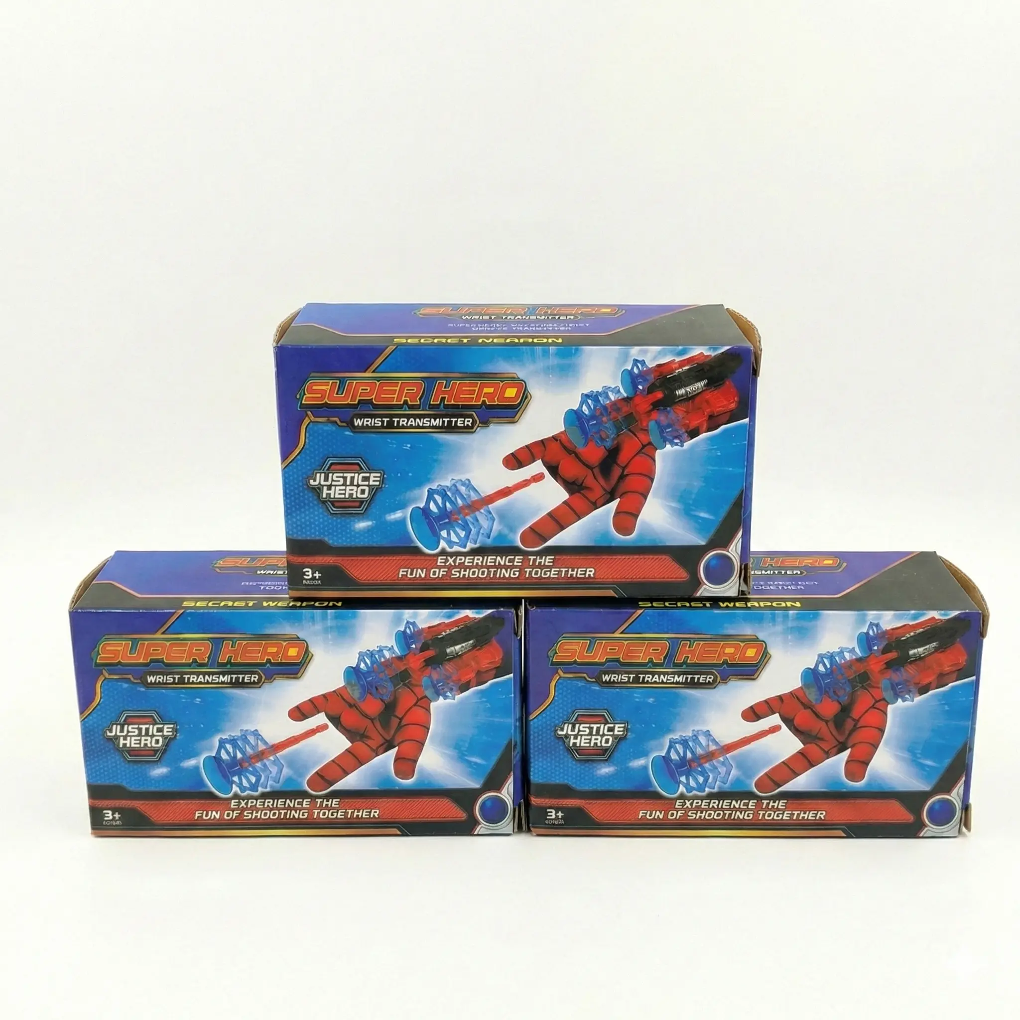 All You Need Spider Silk Superhero Wrist Launcher String Shooter Toy Set - Polyester Wearable Glove, Suction Cup Darts, Unisex Kids Outdoor Play Item for Ages 4+, Boy Gifts, Outdoor Kids Stuff