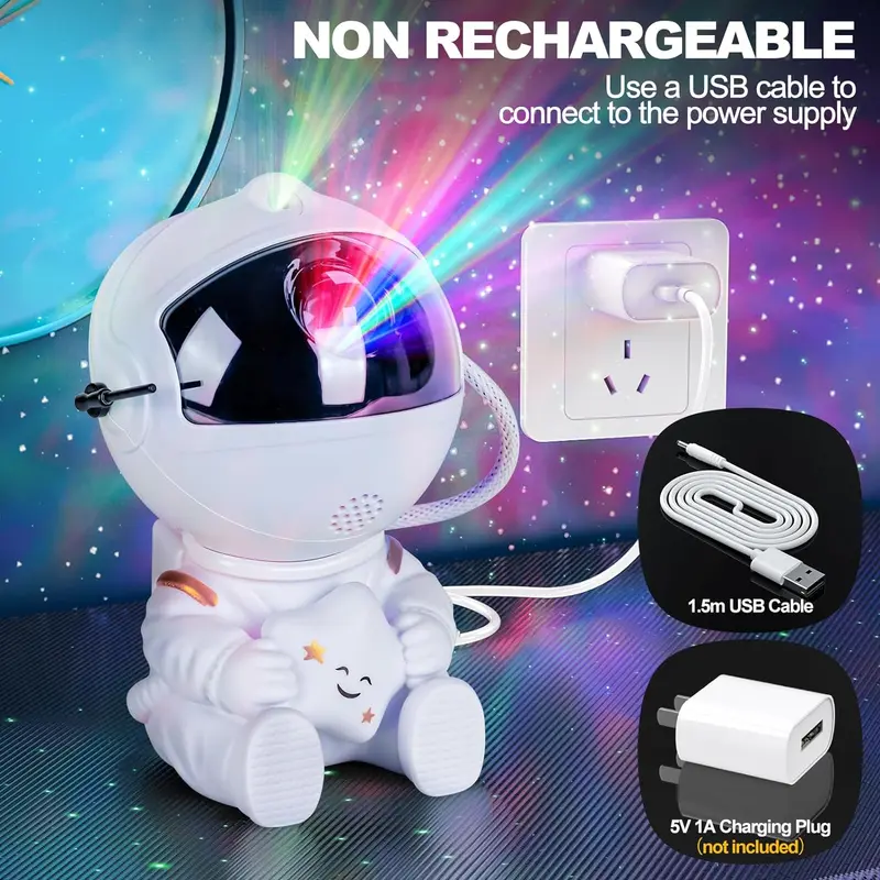 Astronaut Galaxy Star Projector LED Light