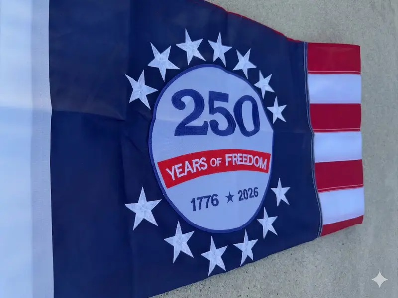 QLASH 250th Anniversary USA Flag 3x5 Ft