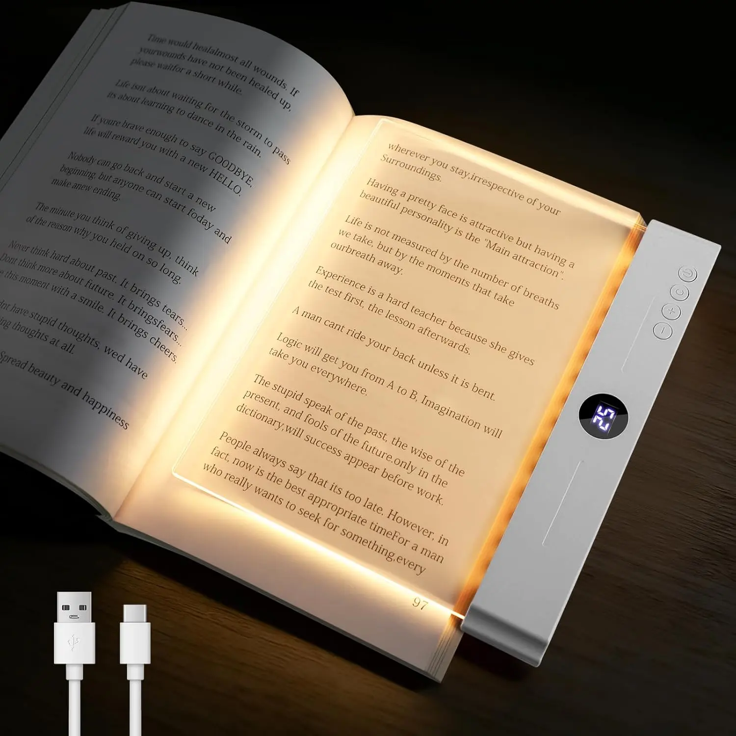 Smart LED Reading Light Book Light