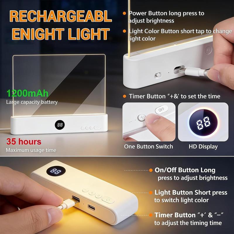 Smart LED Reading Light Book Light