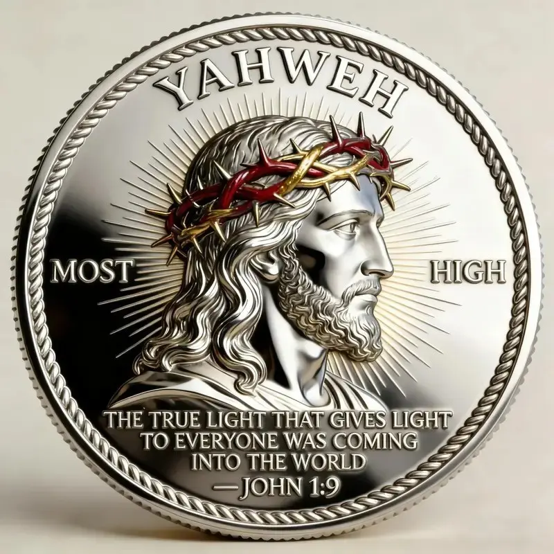 Life Light Faith Commemorative Coin
