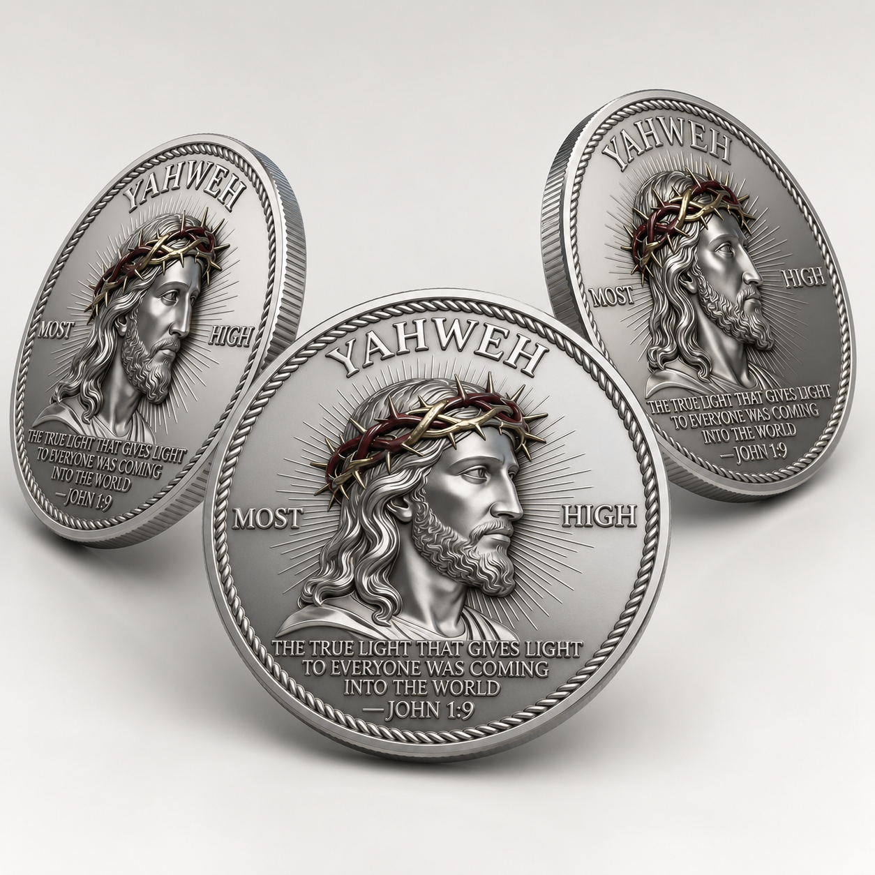 Life Light Faith Commemorative Coin