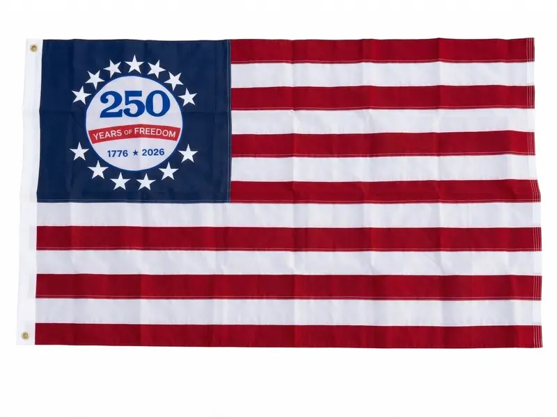 QLASH 250th Anniversary USA Flag 3x5 Ft