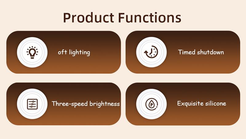 Halloween Pumpkin Lamp, Home Decoration Nights Light, Mini Cute LED Pumpkin Lamp with 3 Level Dimmable, Nursery Nightlight for Kids, Silicone Rechargeable Bedside Touch Lamp, for Kids