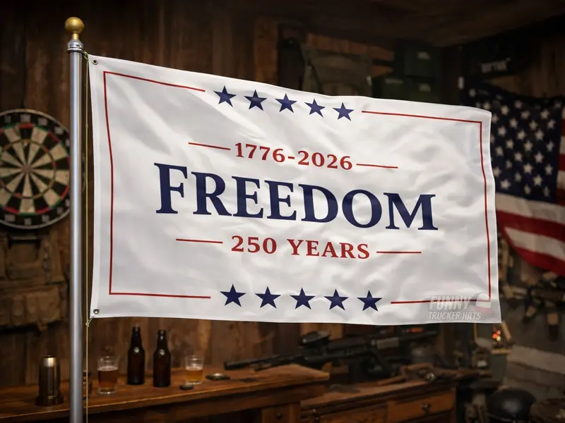 Freedom 250 Years Flag – 1776–2026