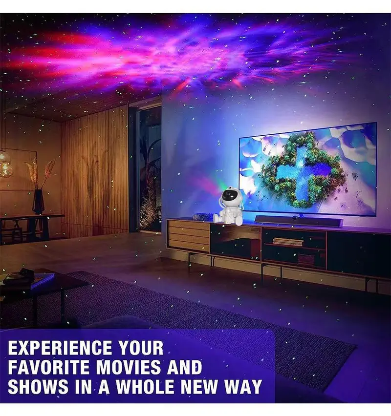 Astronaut Galaxy Star Projector LED Light
