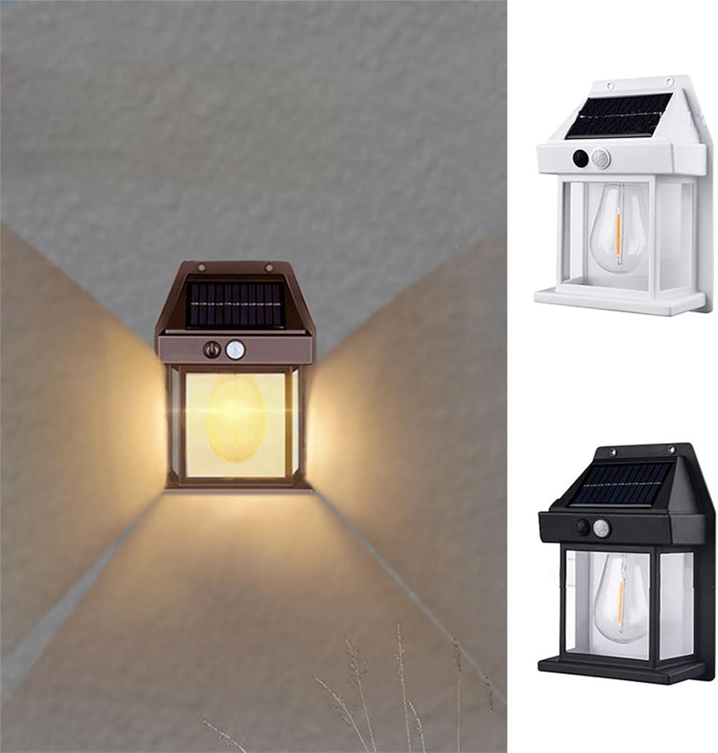 Solar Powered Outdoor Wall Lights