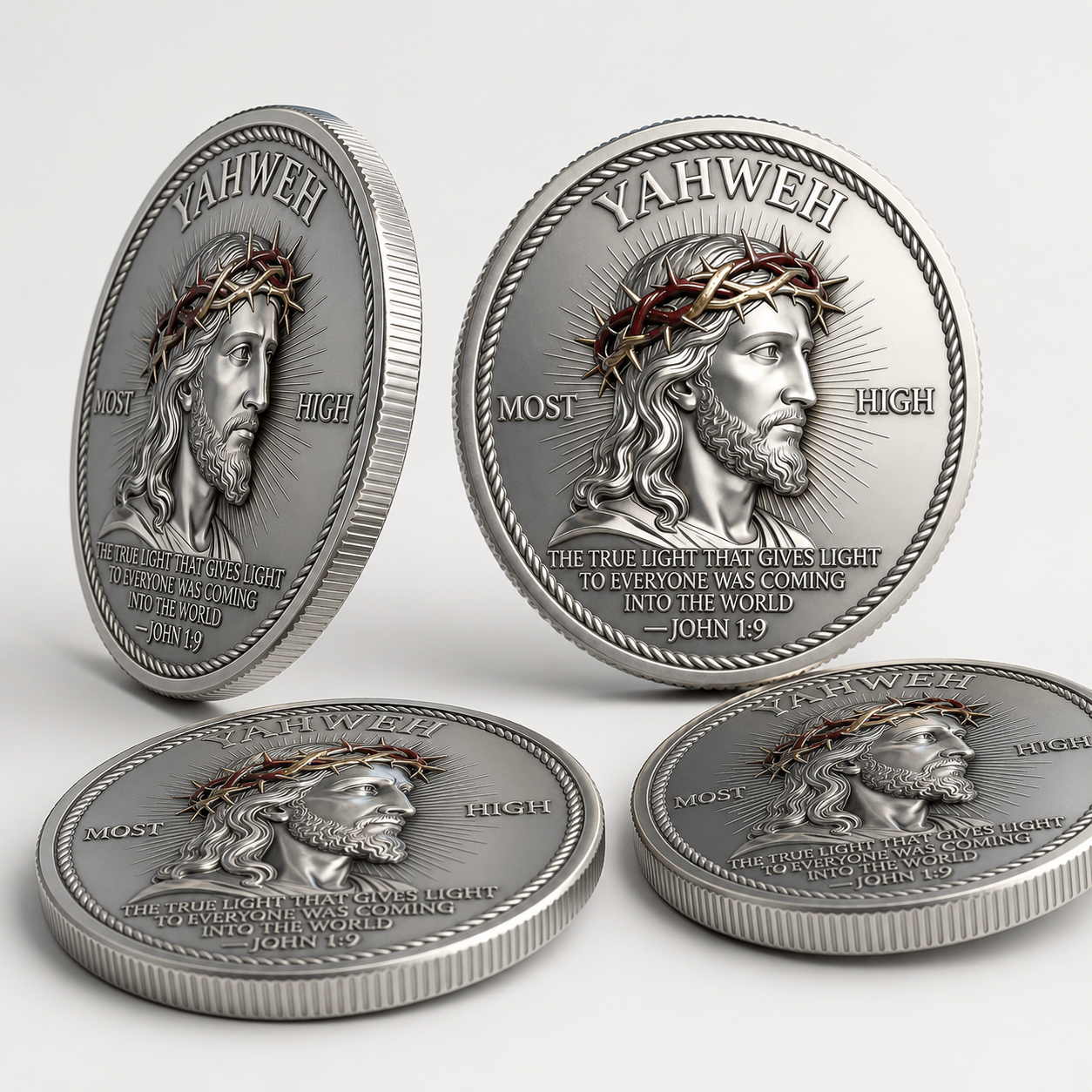 Life Light Faith Commemorative Coin