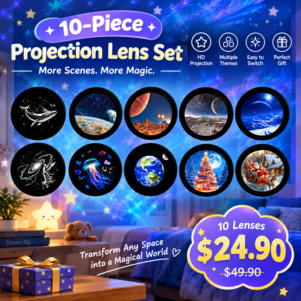 🔥last-day-57-off-🌌🌠hd-smart-dynamic-5d-holographic-night-light-projector