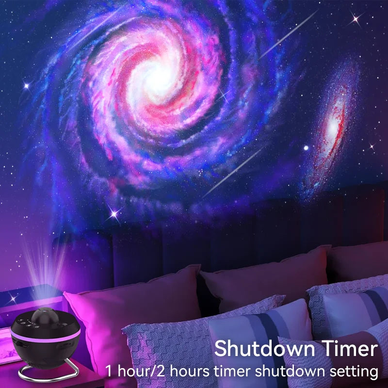 ✨12-in-1 Galaxy Star Projector Night Light
