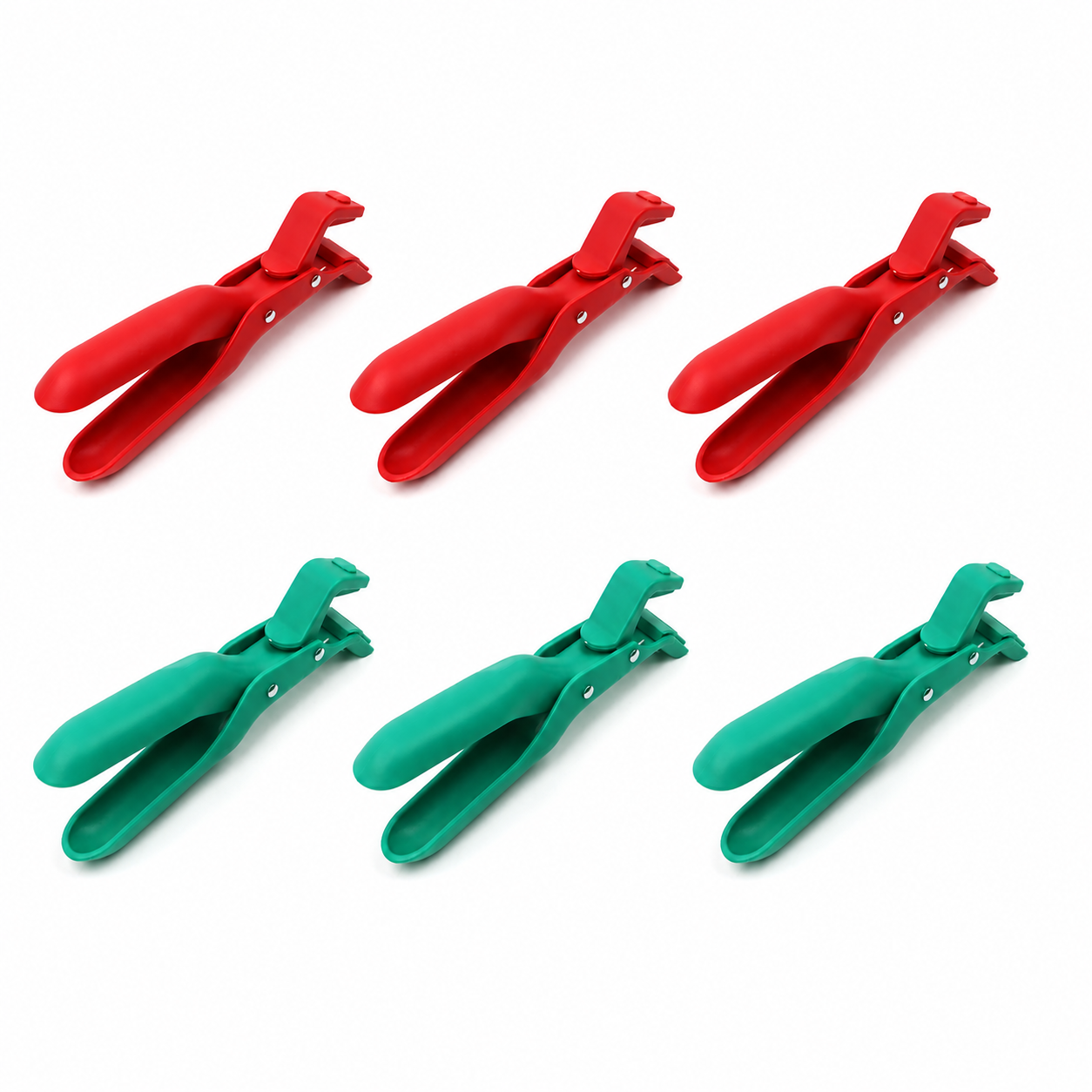2 Counts Hot Plate Gripper, Multi-Purpose Anti-Scald Tool for Bowls, Plates, Pans, Serving as Holder, Clip, Tongs, Clamp in Kitchen