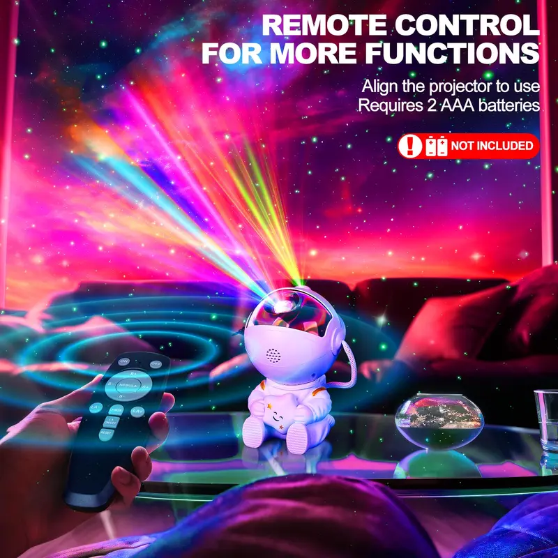 Astronaut Galaxy Star Projector LED Light