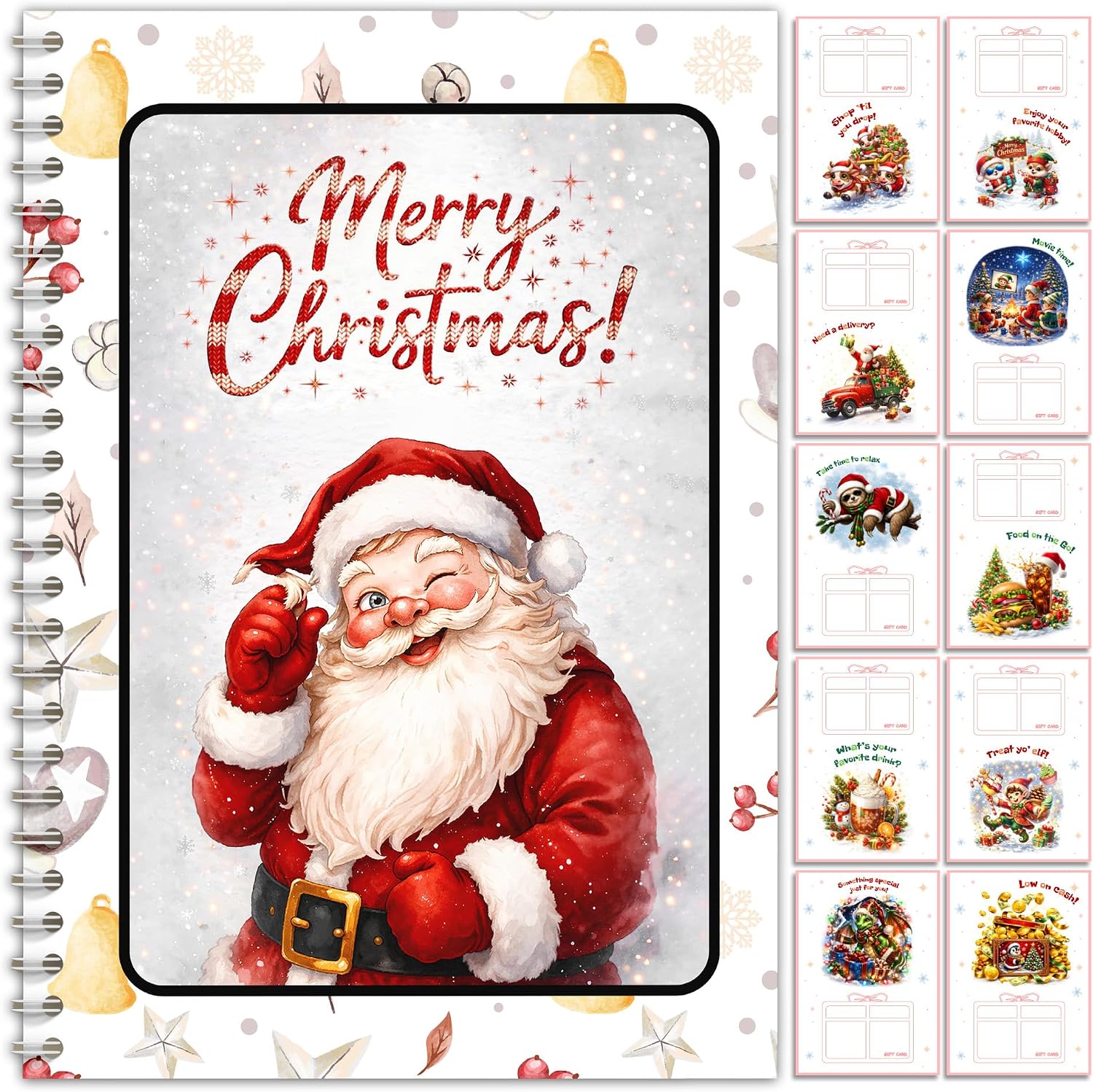 🎄 Christmas Gift Card Book – A Surprise on Every Page