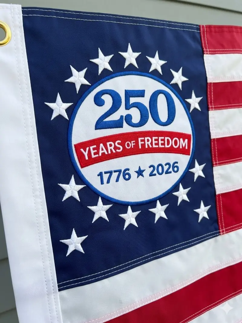 QLASH 250th Anniversary USA Flag 3x5 Ft