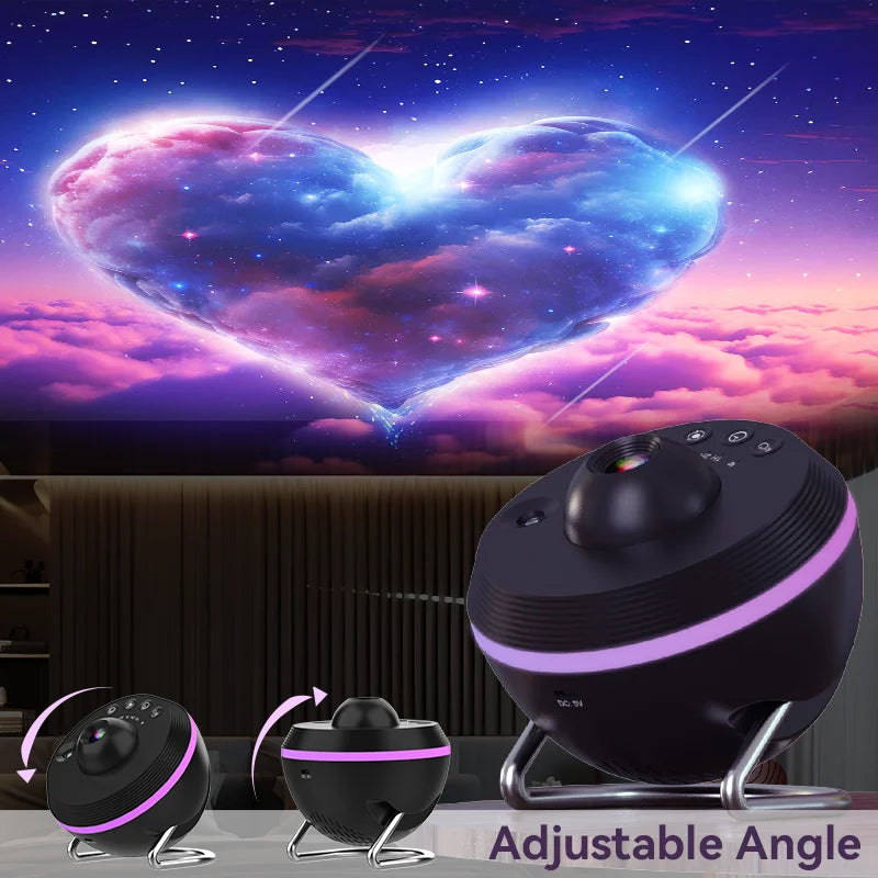 ✨12-in-1 Galaxy Star Projector Night Light