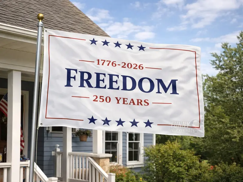 Freedom 250 Years Flag – 1776–2026