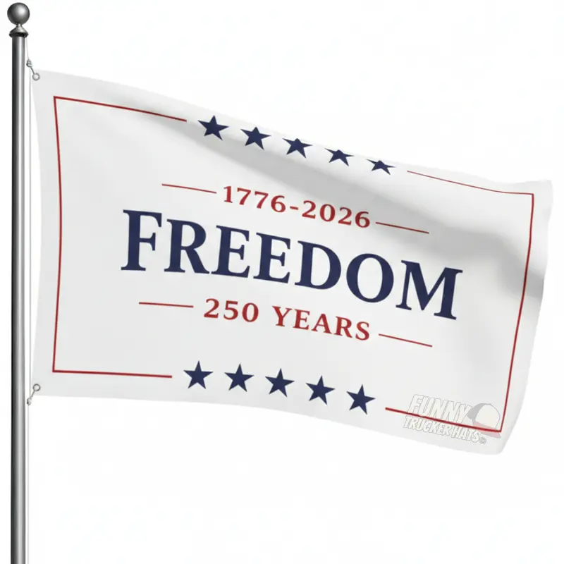 Freedom 250 Years Flag – 1776–2026