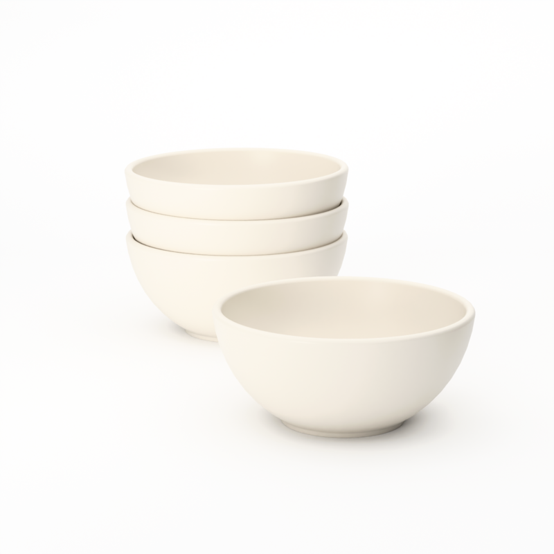 Lace and Lush Round Small Bowl - Set of 4