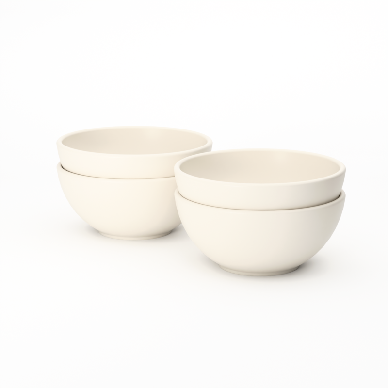 Lace and Lush Round Small Bowl - Set of 4