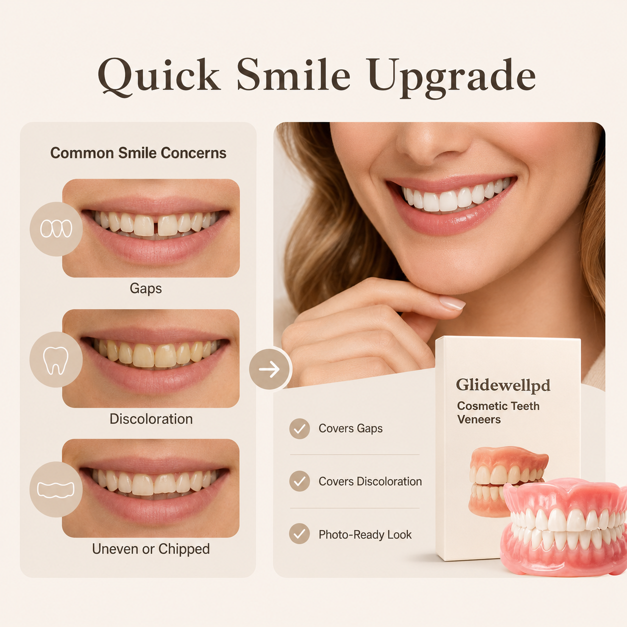 Lace and Lush Premium Full Cover Dentures