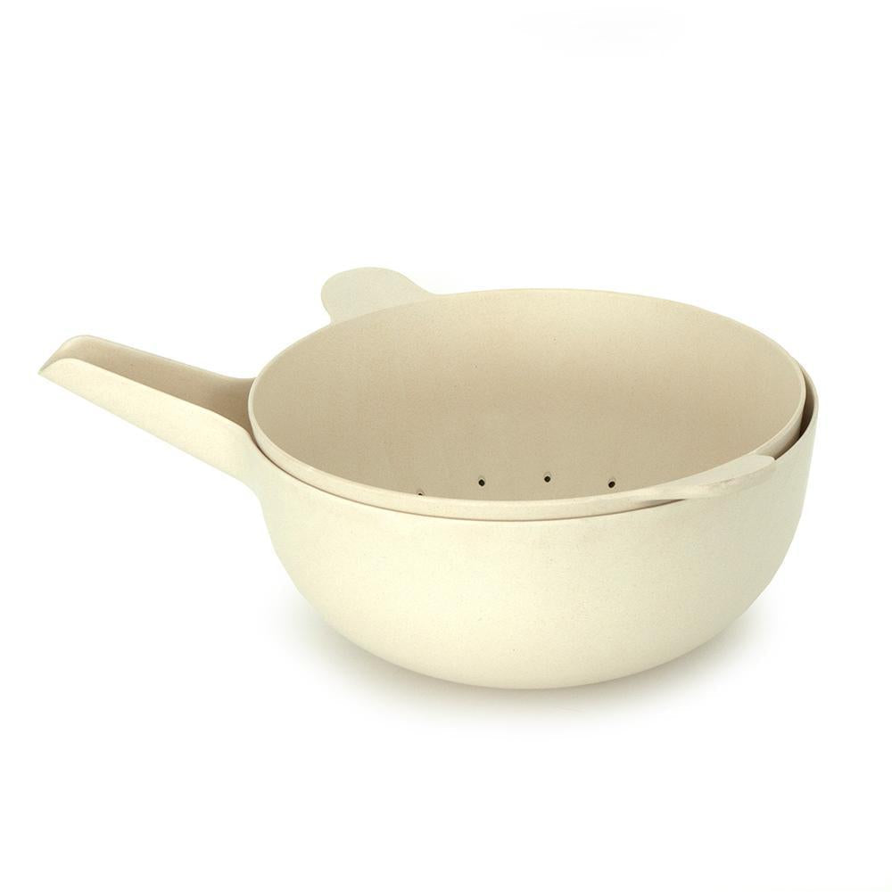 Lace and Lush Large Mixing Bowl and Colander Set