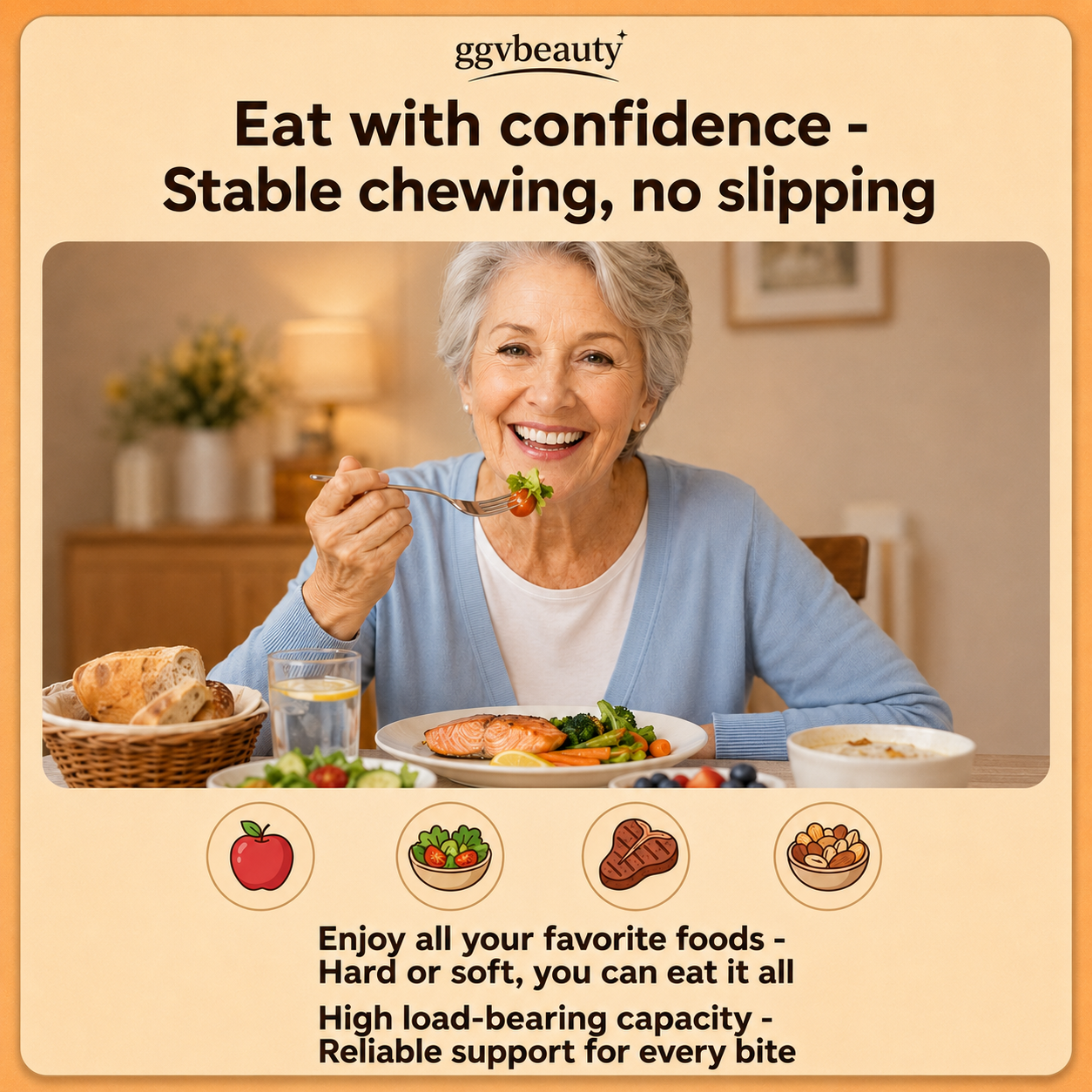 Lace and Lush Custom-Fit Dentures for Everyday Comfort